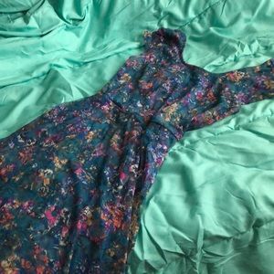 Blue Floral Dress!